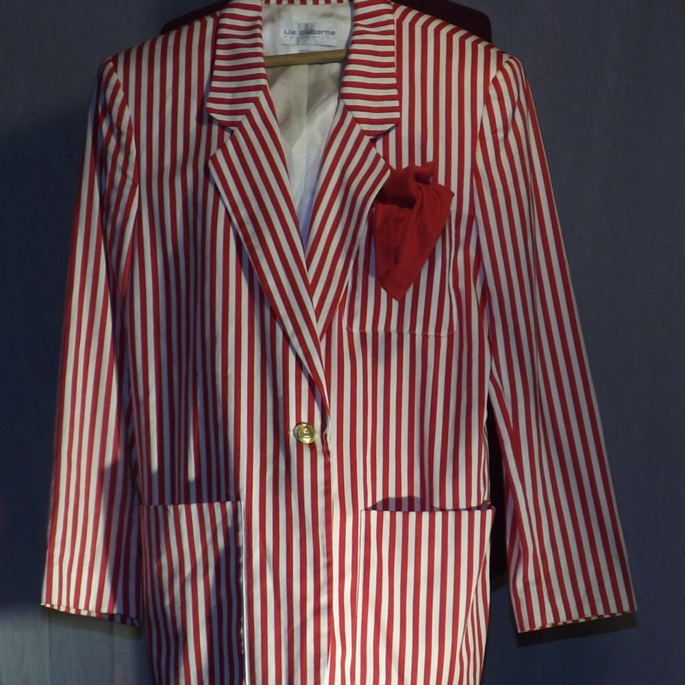 Woman's pin striped jacket